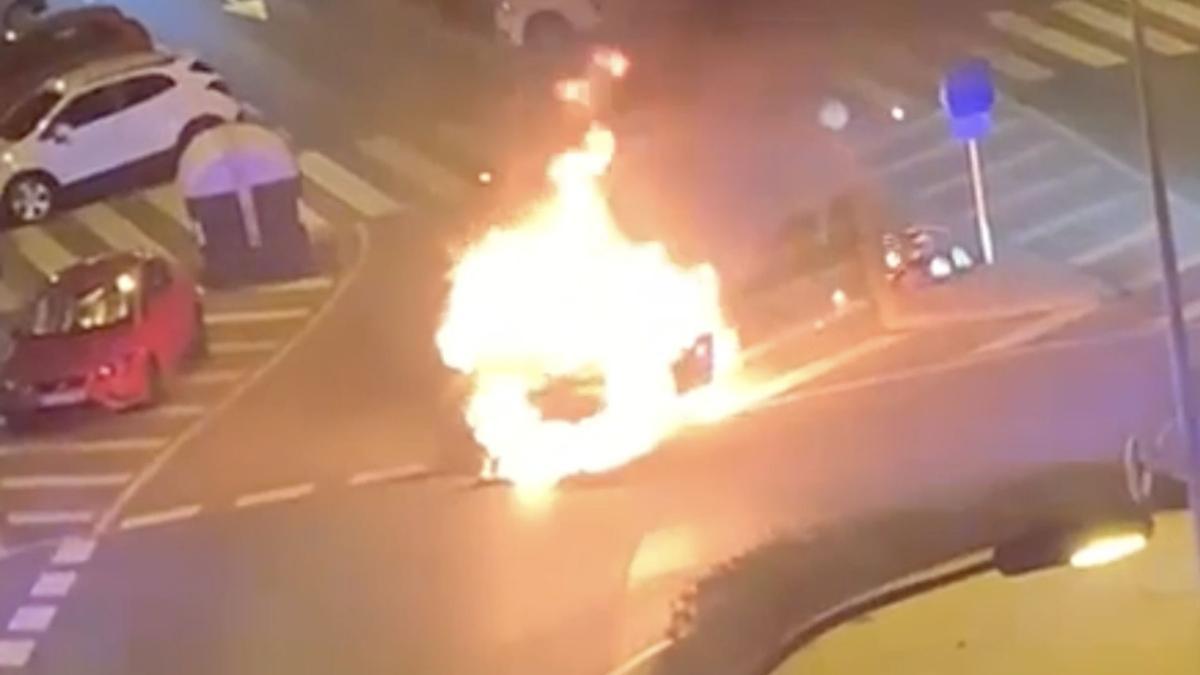 Segundo coche que arde en Burriana en menos de 24 horas