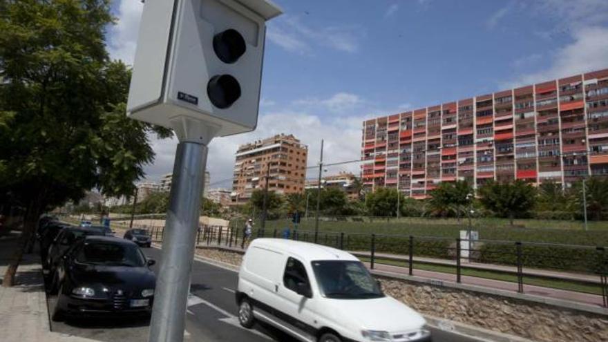 Otro de los radares está ubicado en la avenida de la Goleta.