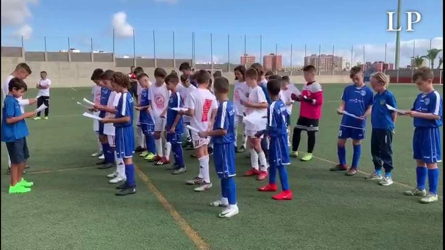 El mejor ejemplo de deportividad en el fútbol base de Gran Canaria