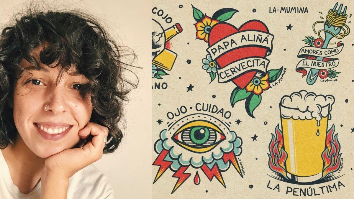 'La Mumina', diseñadora e ilustradora argentina afincada en Sevilla