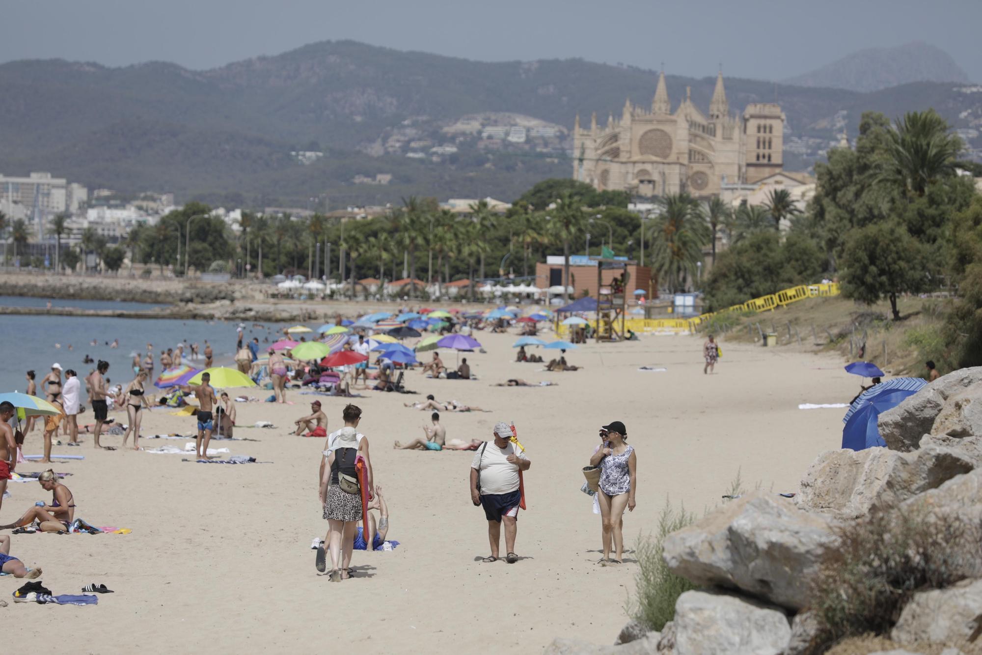 Mallorquines, sin prisa para ir a las urnas: "Primero playa, ya votaré después"