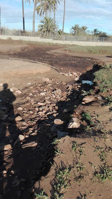 Salvemos Lo Ferrís asegura que le muro en la propiedad privada multiplicó los efectos de las precipitaciones al acumular el agua