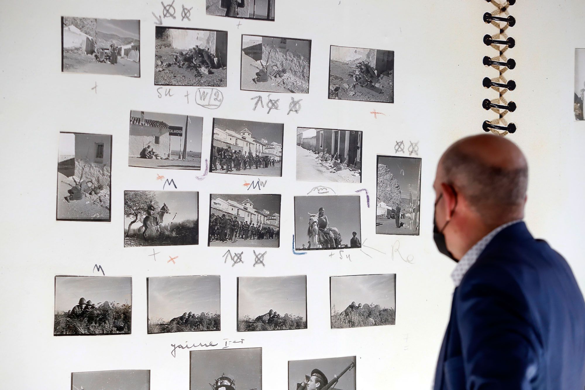 Exposición fotográfica de Gerda Taro y Robert Capa en la sede de la UNIA de Málaga.