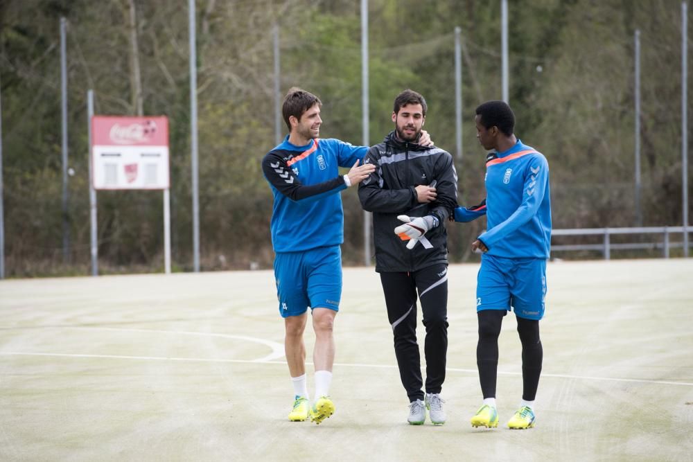 Entrenamiento del Real Oviedo