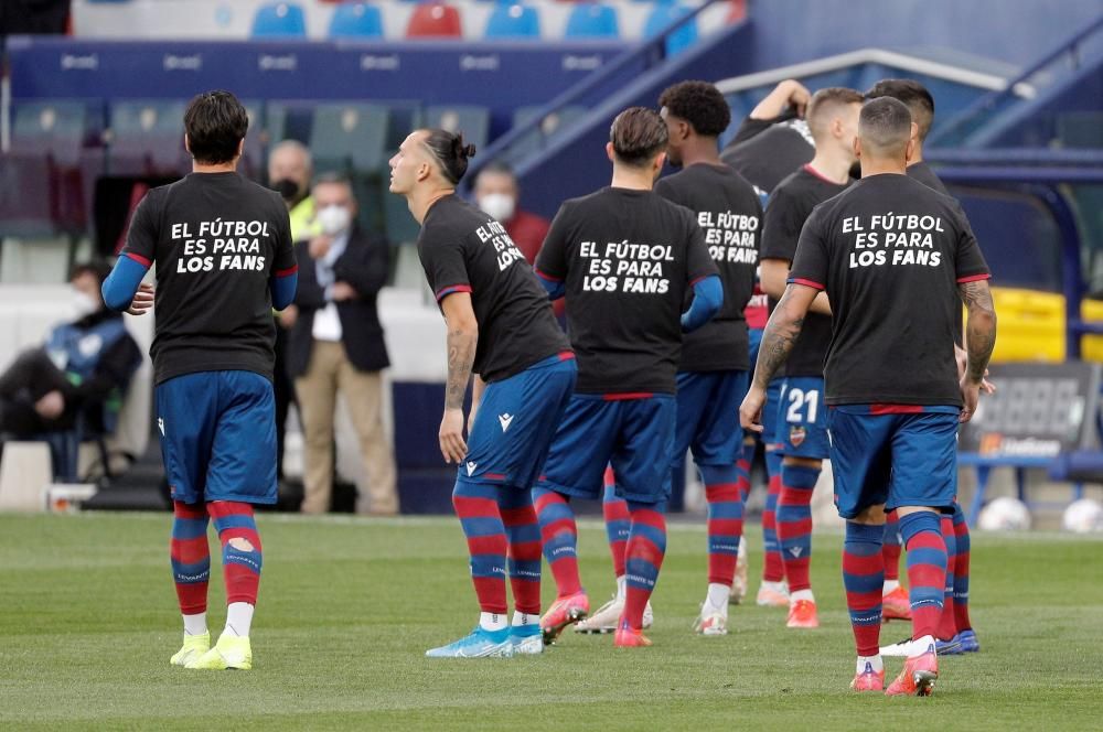 Levante - Sevilla, en imágenes