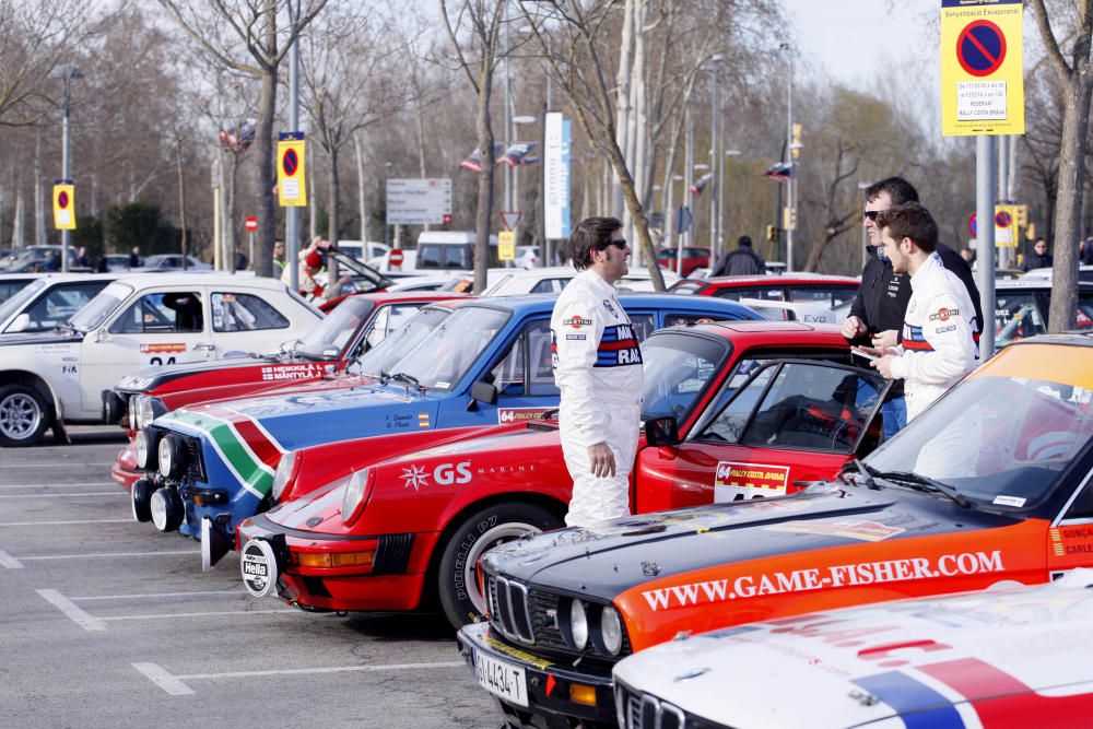 Espectaculars cotxes al Rally Costa Brava