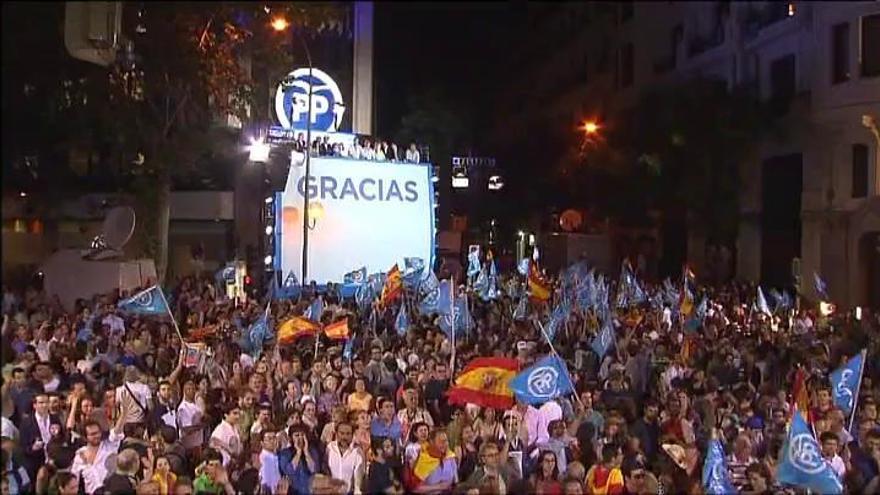 Incidentes en Génova durante la celebración del PP