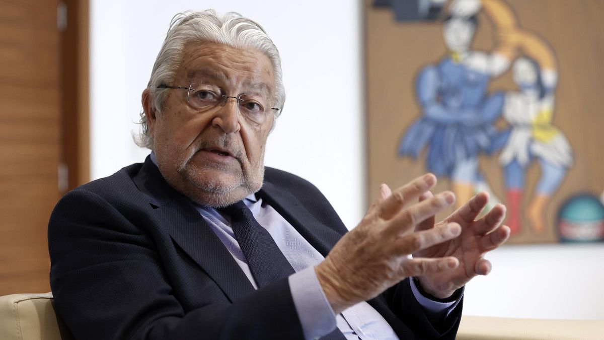 Imagen de archivo de Rafael Alcón, presidente de la Fundación Bancaja.