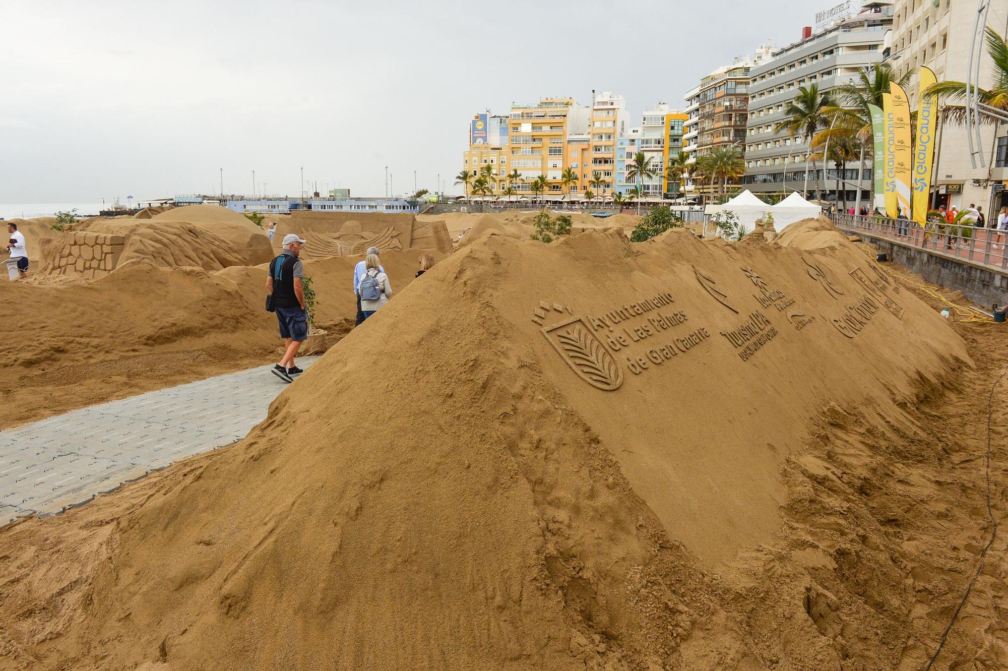 El belén de Las Canteras reduce su horario por falta de luz eléctrica