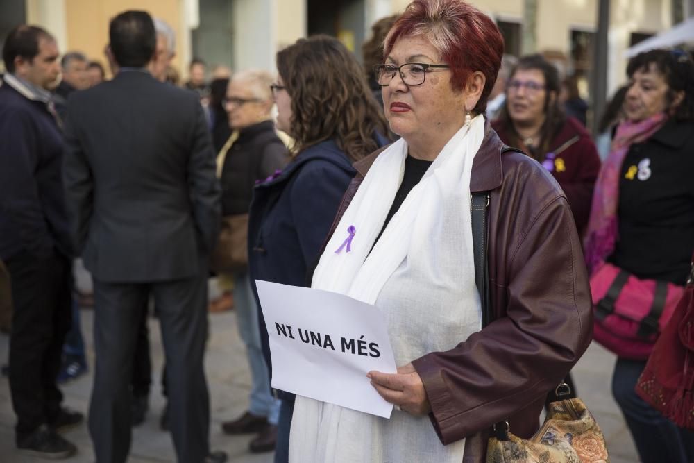 Minuts de silenci a Blanes