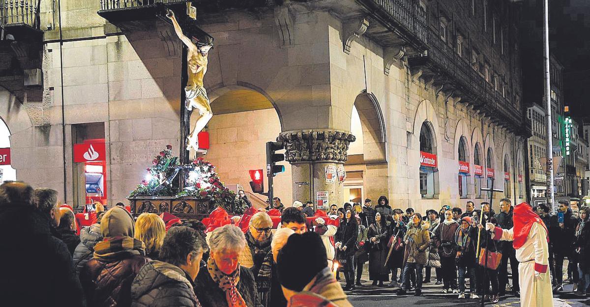 Procesión del Santísimo Cristo da Paciencia