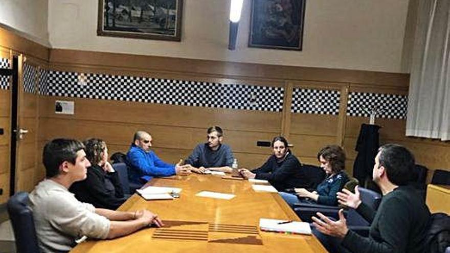 Olot Primera reunió de la taula d&#039;oci