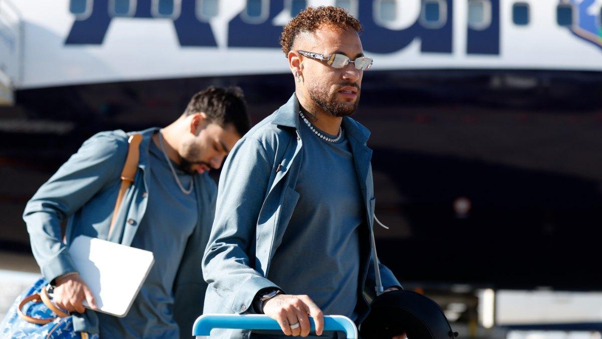 Neymar Jr. está concentrado en Nueva Jersey con la selección brasileña