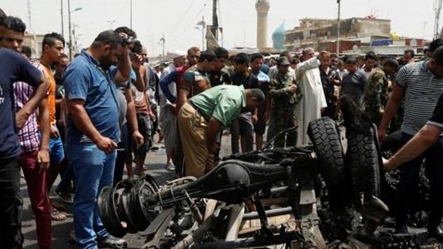 L&#039;Estat Islàmic mata 93 persones en tres atemptats a Bagdad