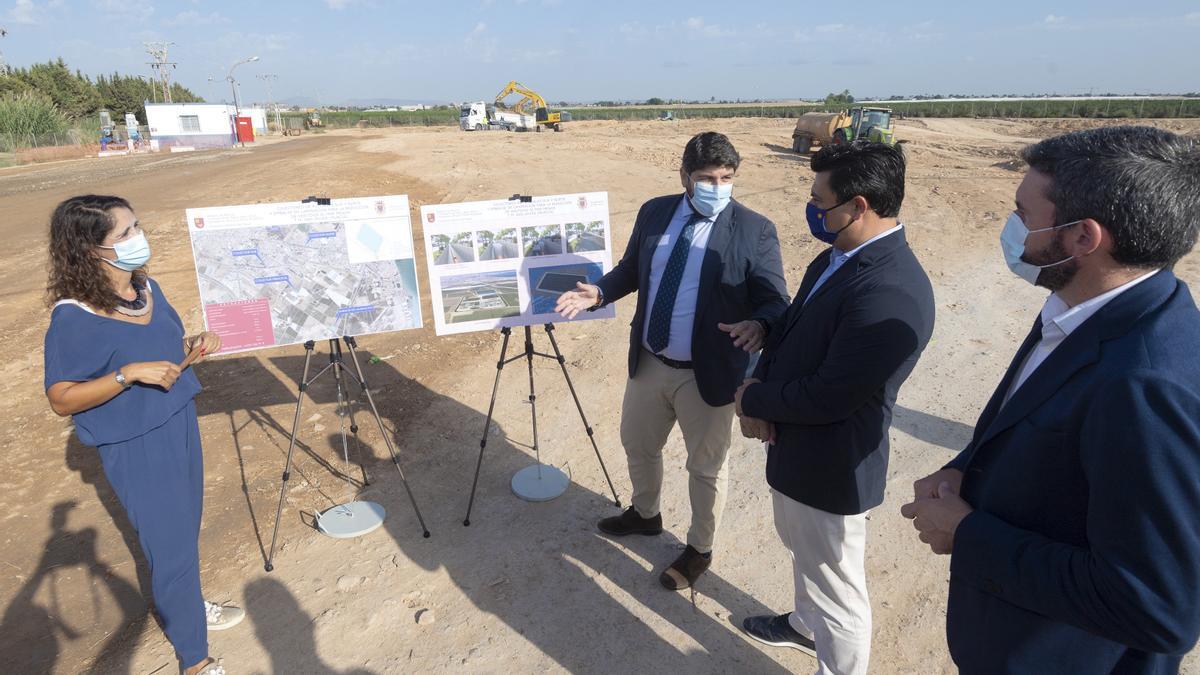 Presentación del proyecto para la construcción de los colectores Norte y Sur de San Javier.