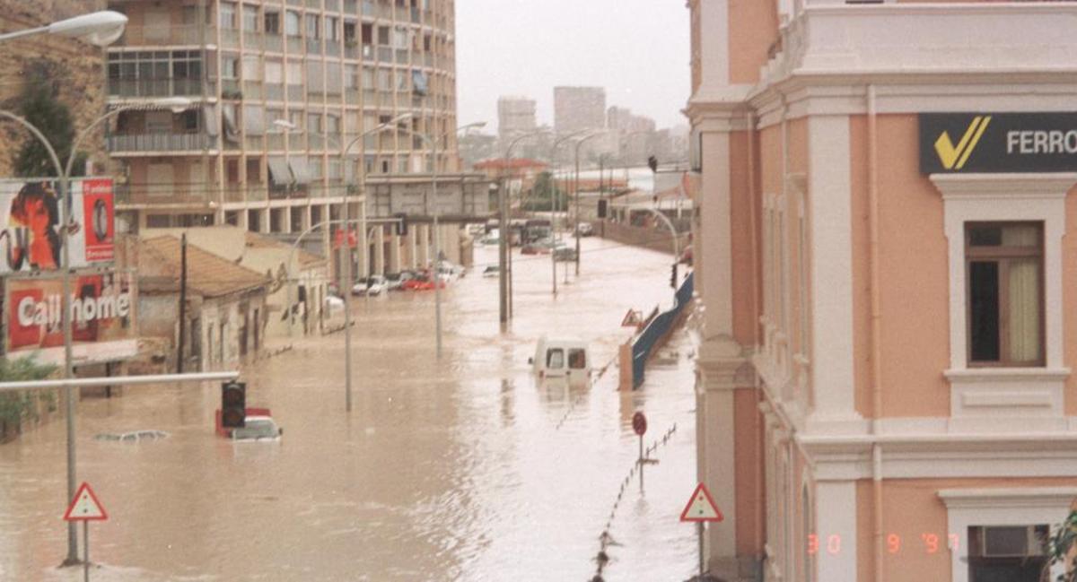 Inundaciones en Alicante 1997