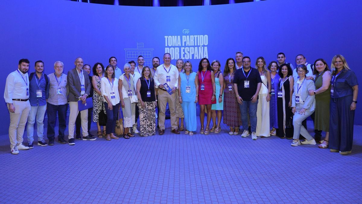 una buena representación de delegación de Castellón al  XXI Congreso Nacional del PP que se celebra este fin de semana en Madrid.