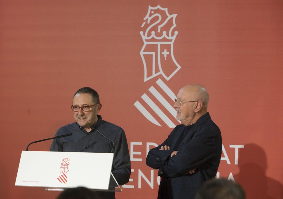 Presentación de la nueva imagen de la Generalitat Valenciana