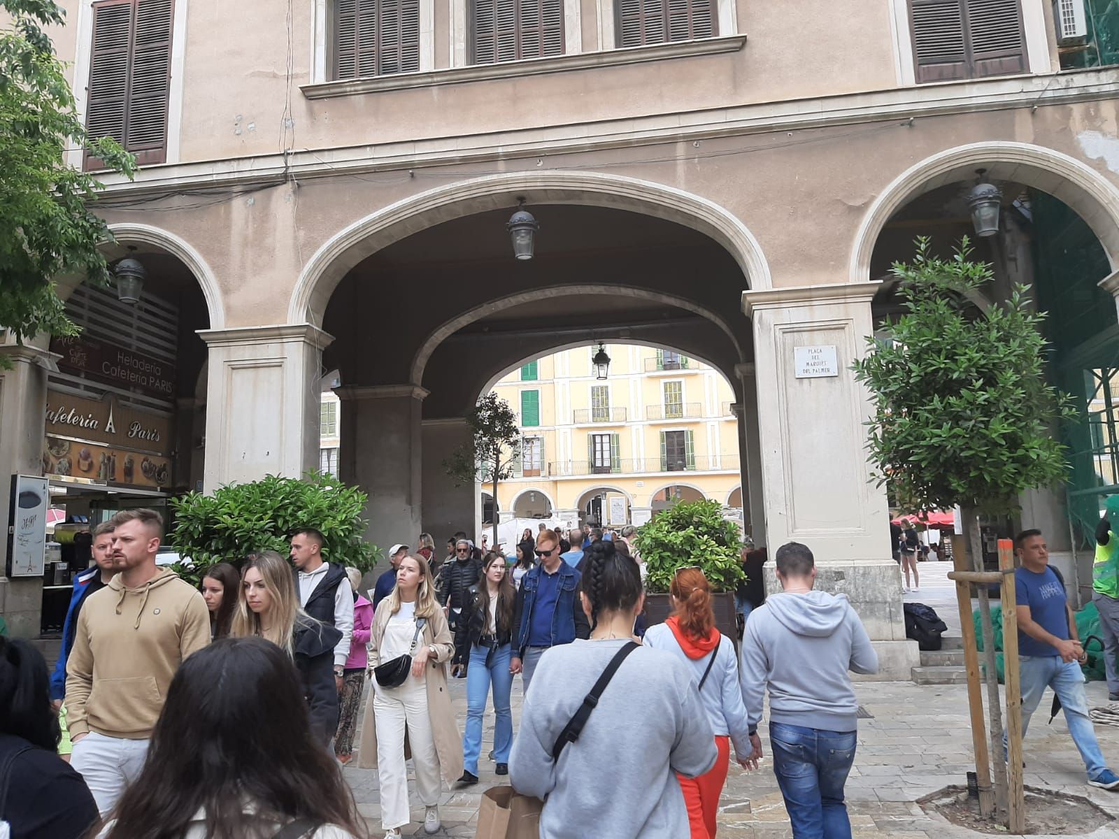 Los cruceristas visitaron las principales atracciones de la ciudad