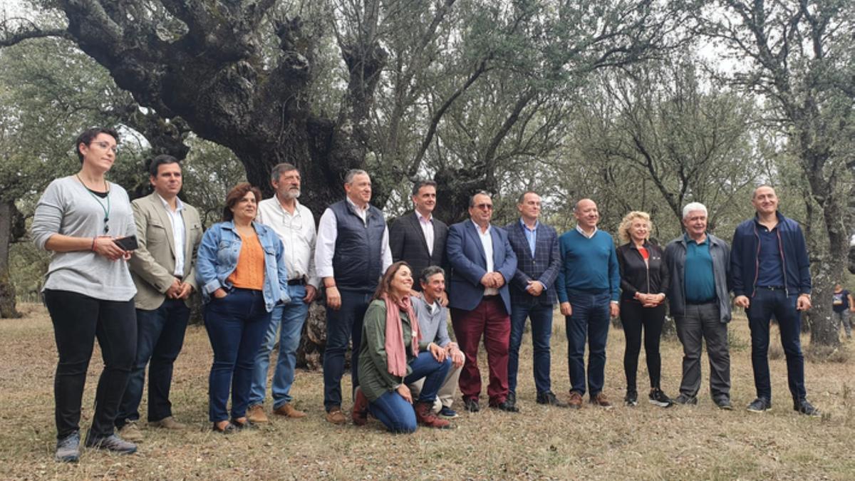 Inaguración del Parque Micológico, en San Pedro de Ceque. / Diputación de Zamora