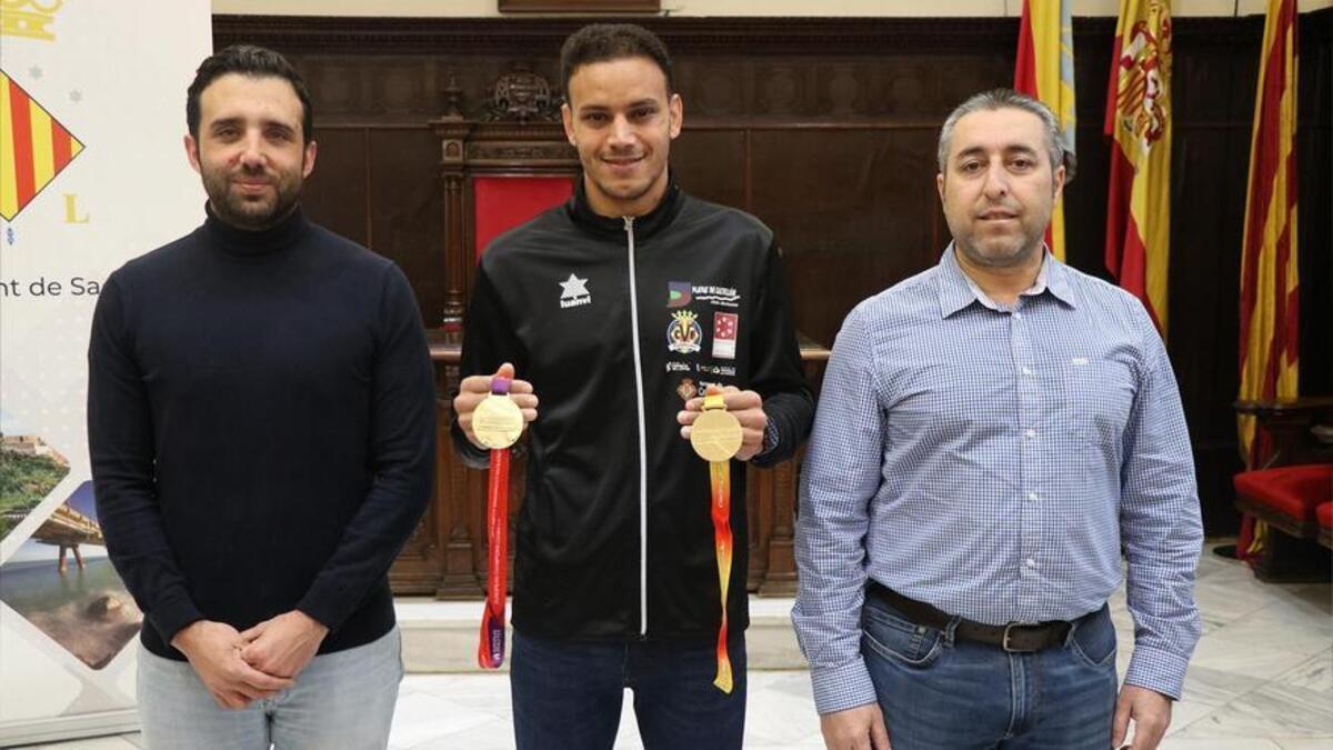 Darío Moreno, Abde El Khayami y Javier Timón.