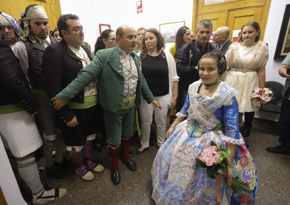 Sandra y Aitana, nuevas Falleras Mayores de El Camp de Morvedre.