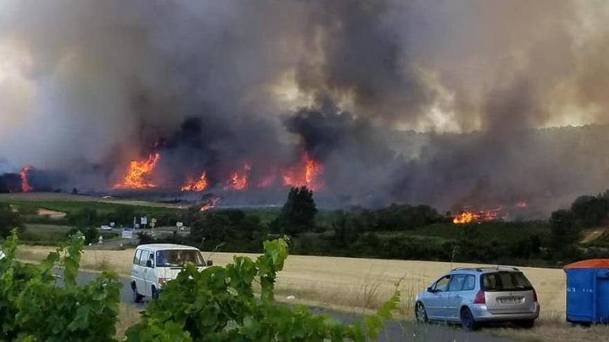 Imatge del foc d&#039;Argelers | L&#039;INDÉPENDANT