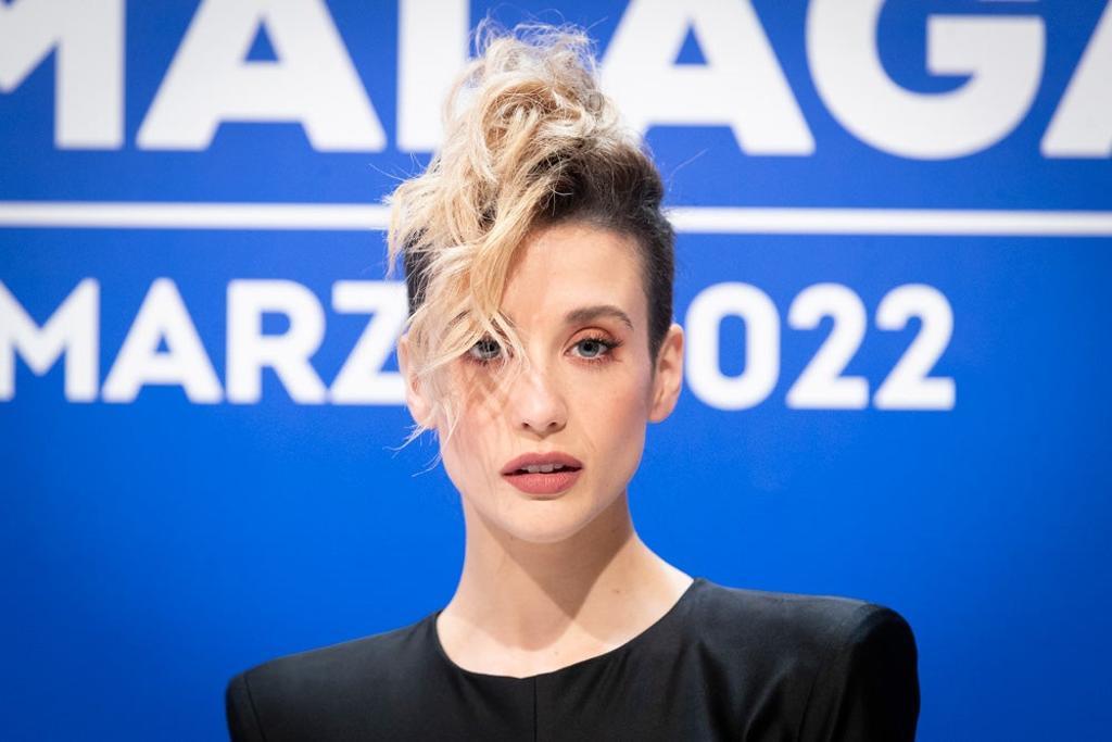 María Pedraza con nuevo pelo