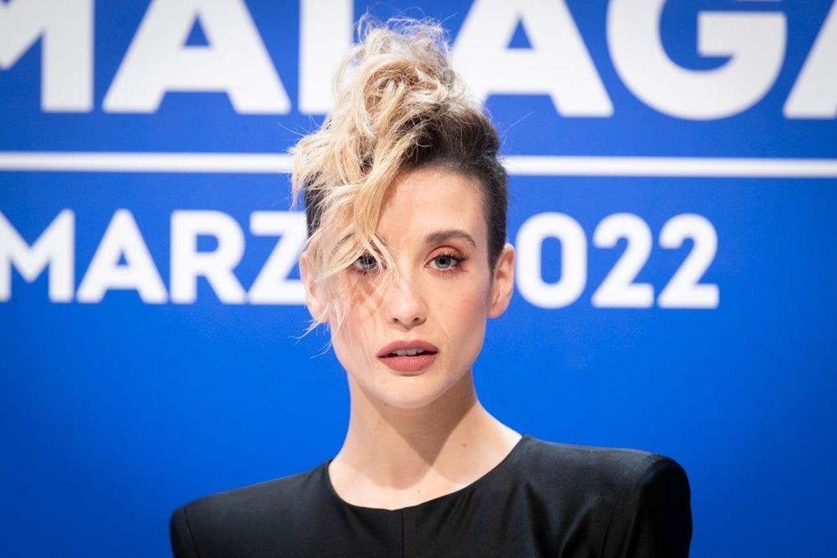 María Pedraza con nuevo pelo