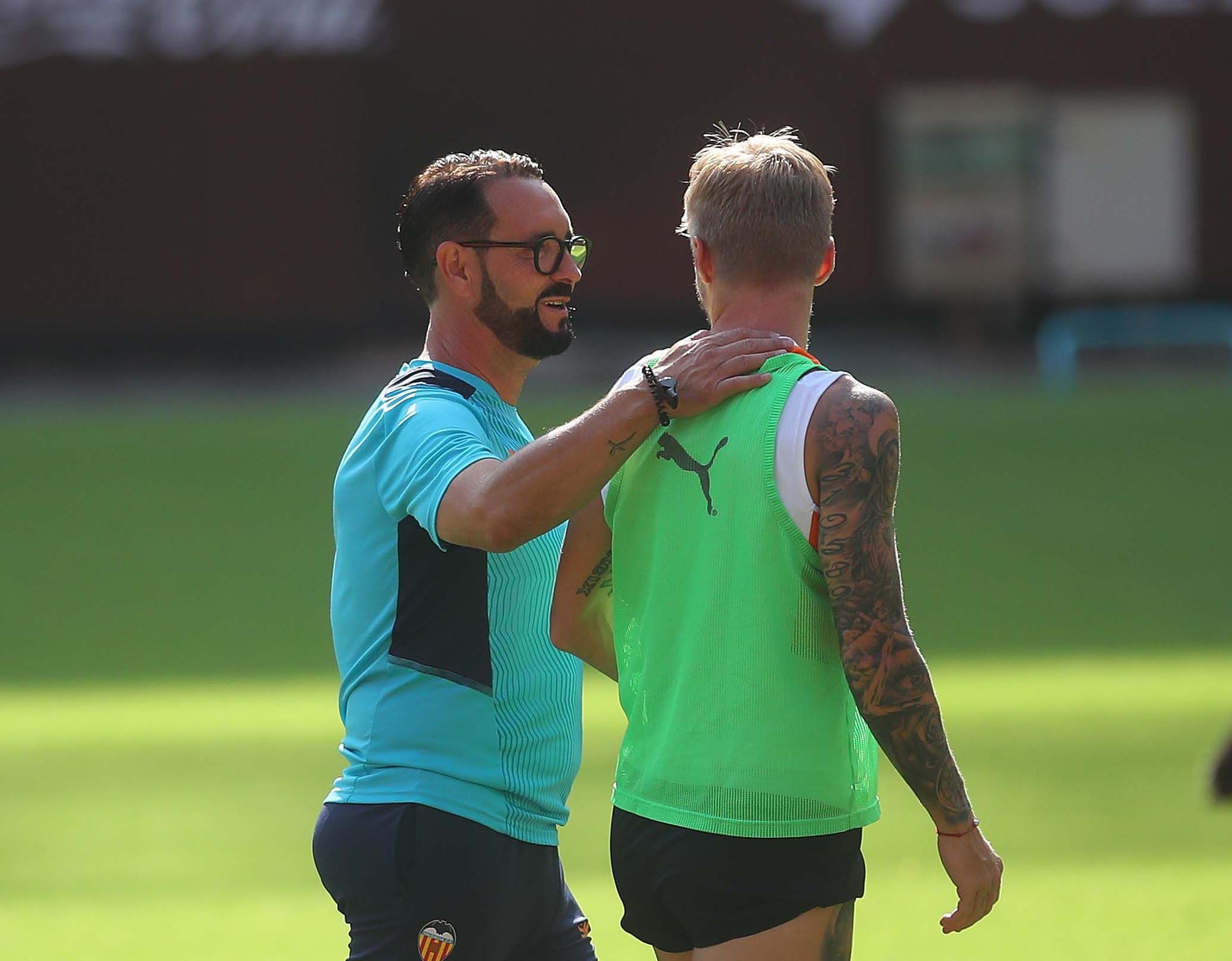 Entrenamiento del Valencia CF