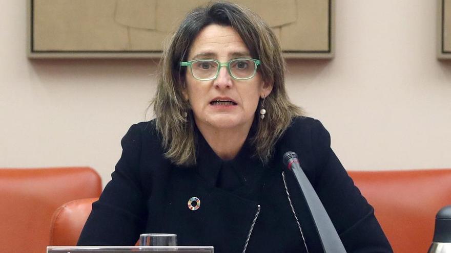 La ministra de Transición Ecológica y Reto Demográfico y vicepresidenta cuarta, Teresa Ribera.