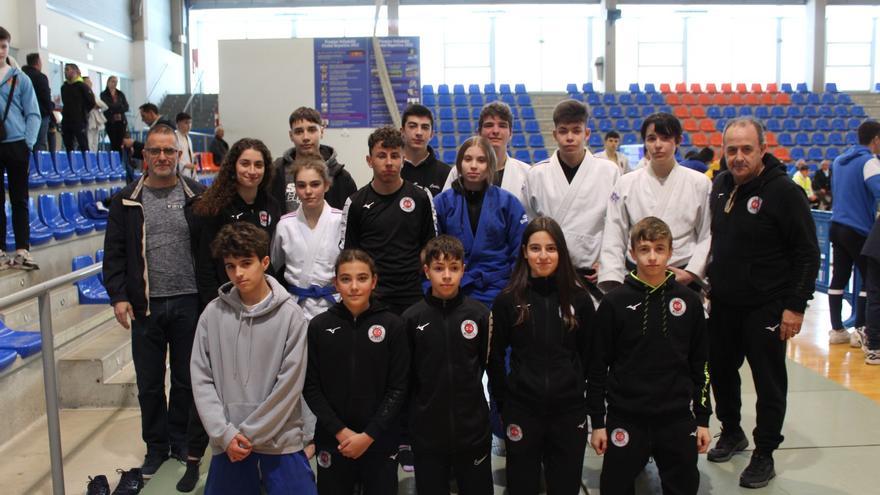Siete medallas para el judo zamorano en el Campeonato de Castilla y León Infantil y Cadete