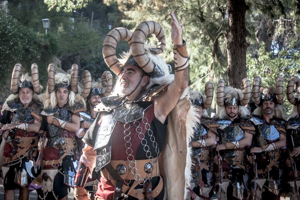 Fontilles vive los Moros y Cristianos de Alcoy