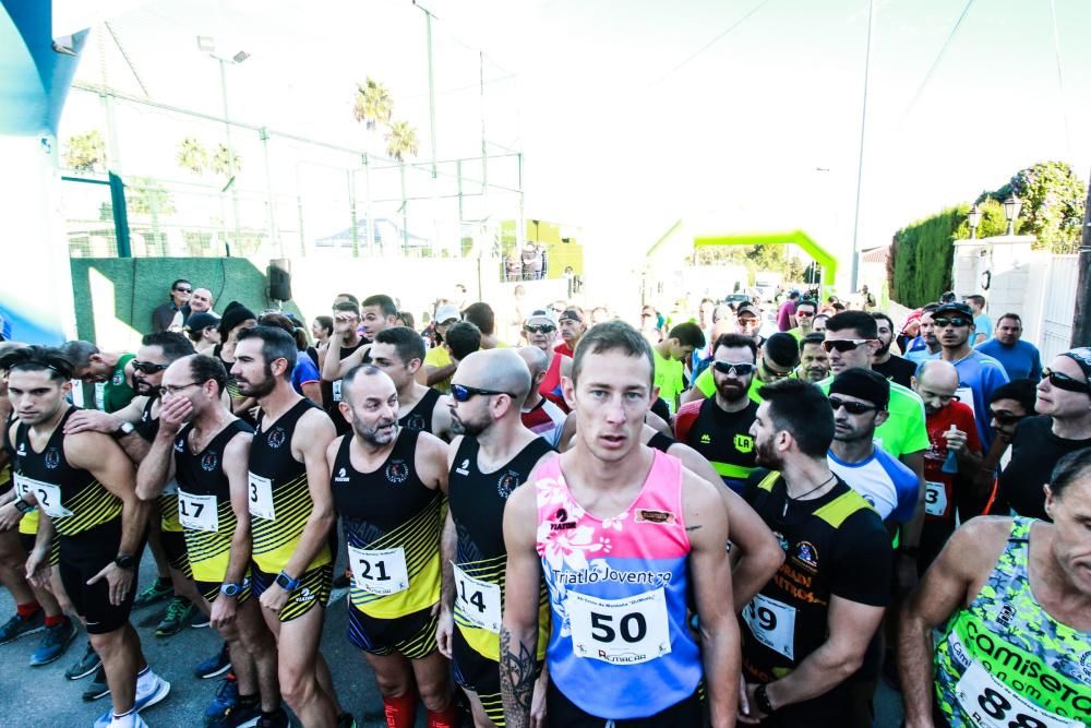 El corredor del Club Atletismo Albacete, Francisco Serrano, dio ayer la campanada en la siempre difícil prueba del cross de montaña «OriMuela», con subida a la Cruz de la Muela