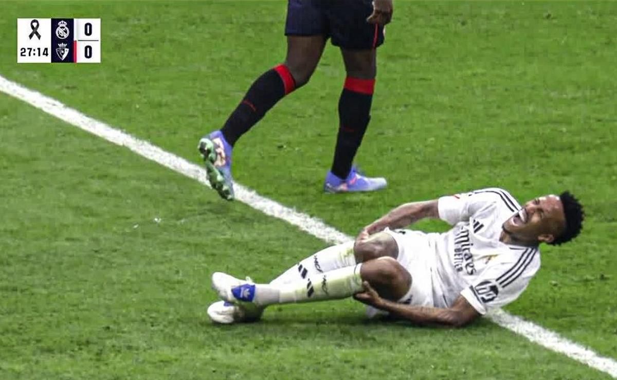 Militao, lesionado de gravedad