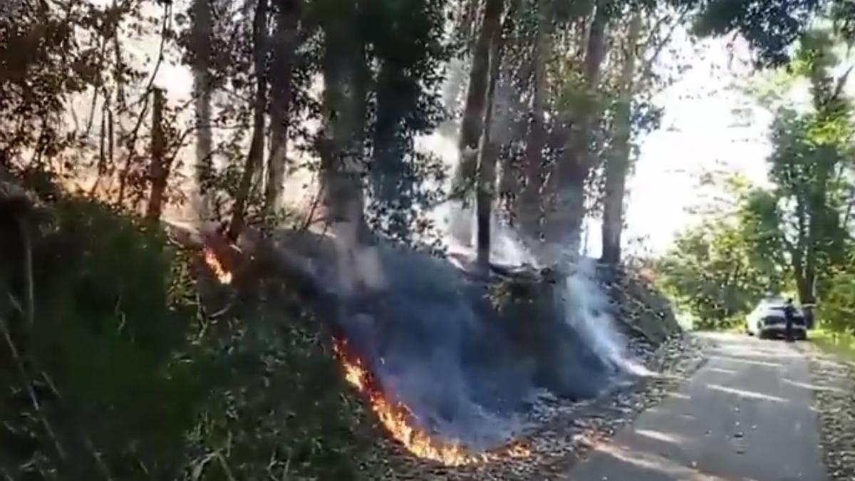 Incendio de este martes