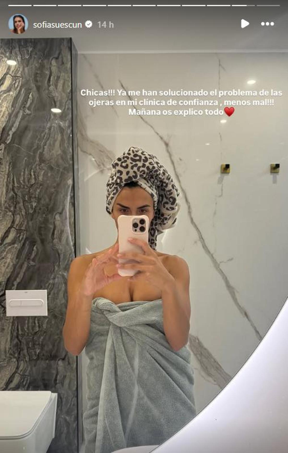 Storie de Sofía Suescun.