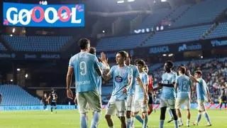 Celta Fortuna-Tenerife, el segundo que más remata a puerta contra el que menos tira