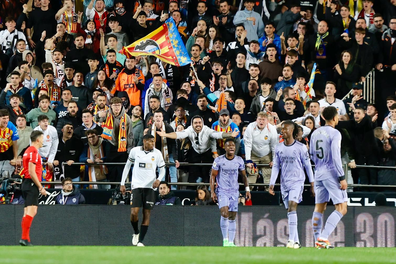 El Valencia CF - Real Madrid, en imágenes