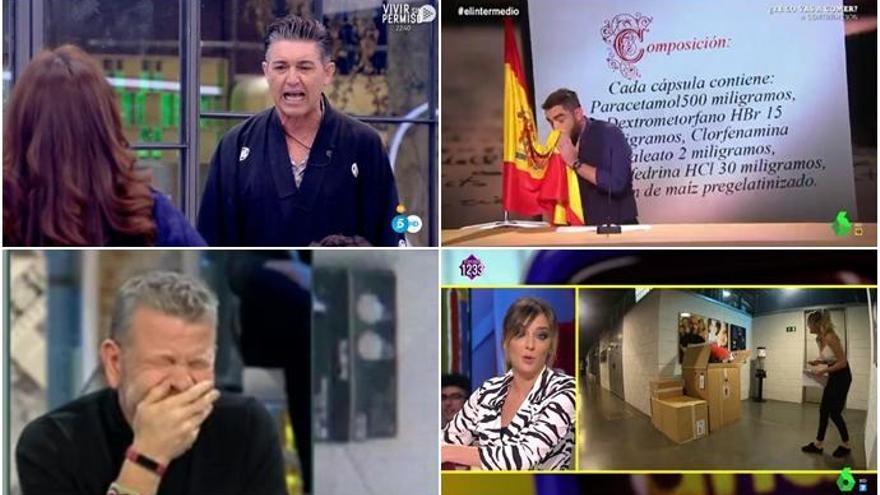 Los cinco &#039;momentazos&#039; vistos esta semana en televisión.