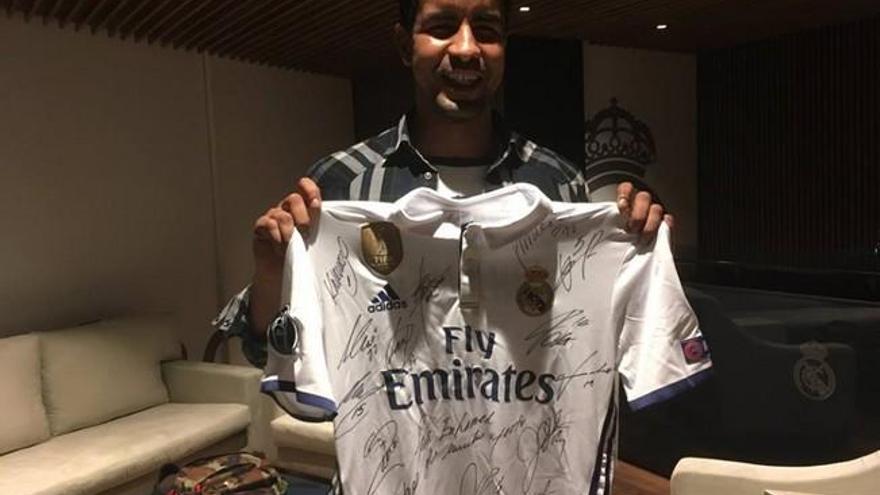 El detalle del Real Madrid con Enhamed Enhamed