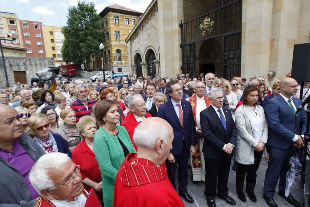 Celebración de la festividad de San Pedro en Gijón