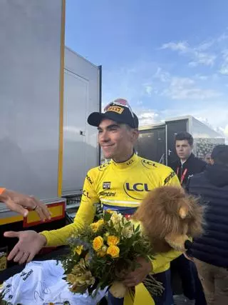 Juan Ayuso se coloca líder de la París-Niza a una etapa del ecuador de la competición