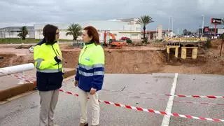 El puente de Carlet dañado estará reconstruido a final de año con una inversión de 4,2 millones