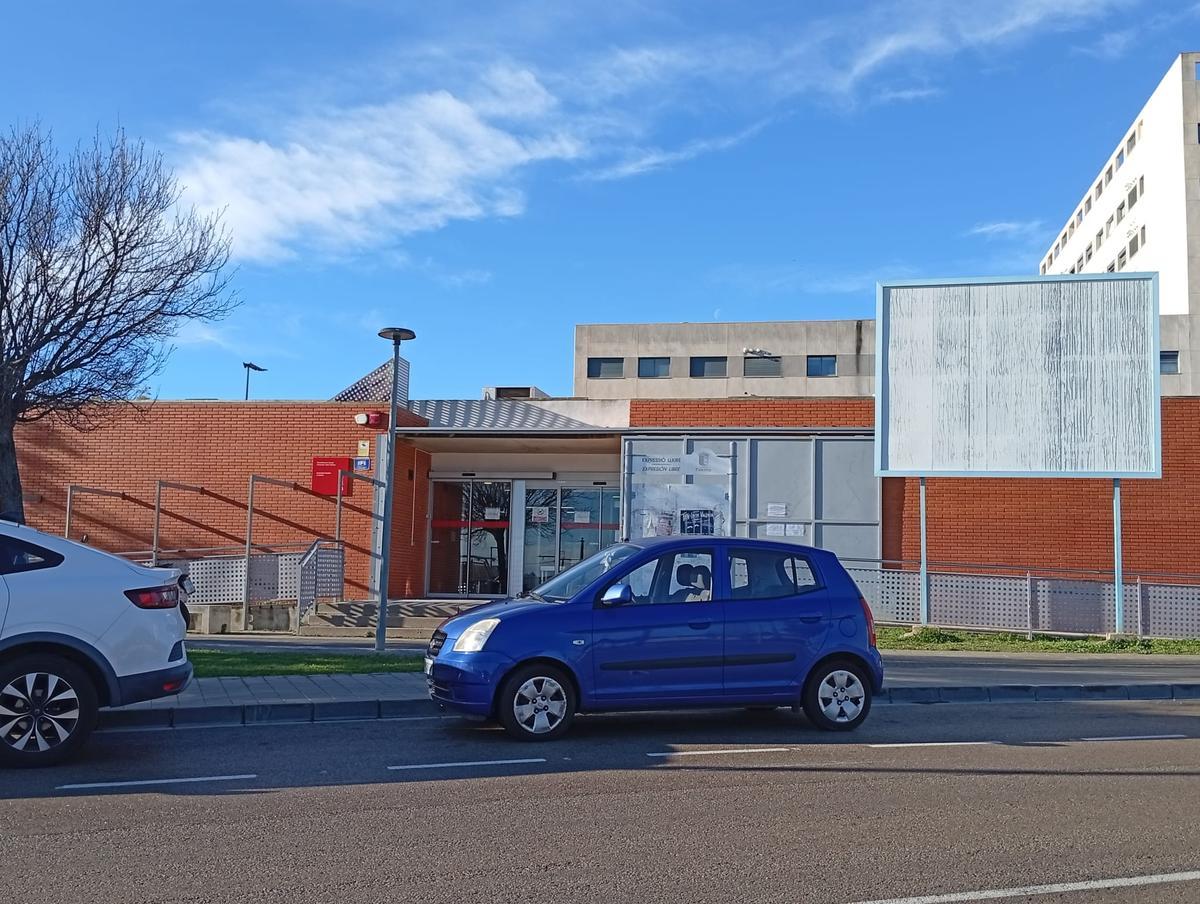 El consultorio auxiliar de la Coma, este lunes.