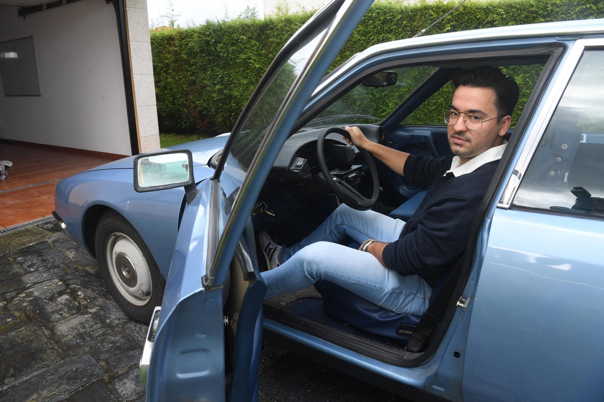 Mil kilómetros desde A Coruña por el coche del abuelo