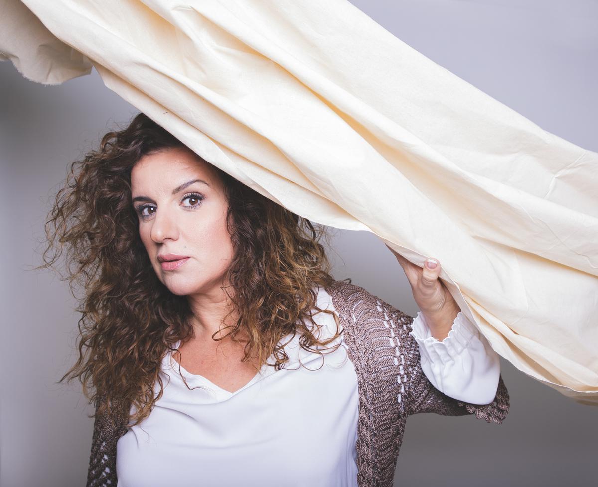 La cantante Alicia Fernández