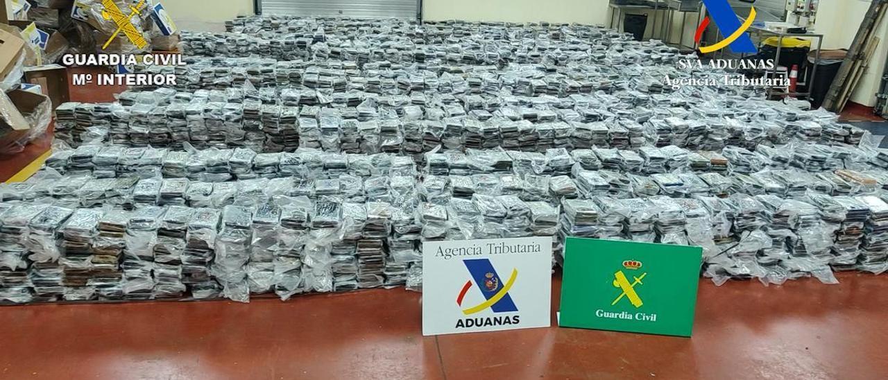 Intervienen en el Puerto de Valencia la mayor cantidad de cocaína en España en los últimos cuatro años