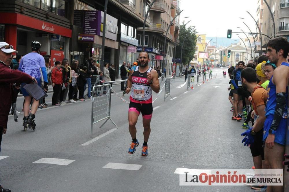 Murcia Maratón y 10 k. Paso por la Gran Vía