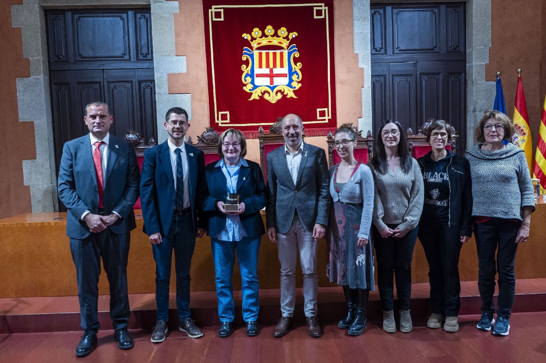 Montse Margarit rep el Bages de Cultura reivindicant la tasca "invisibilitzada" de les dones